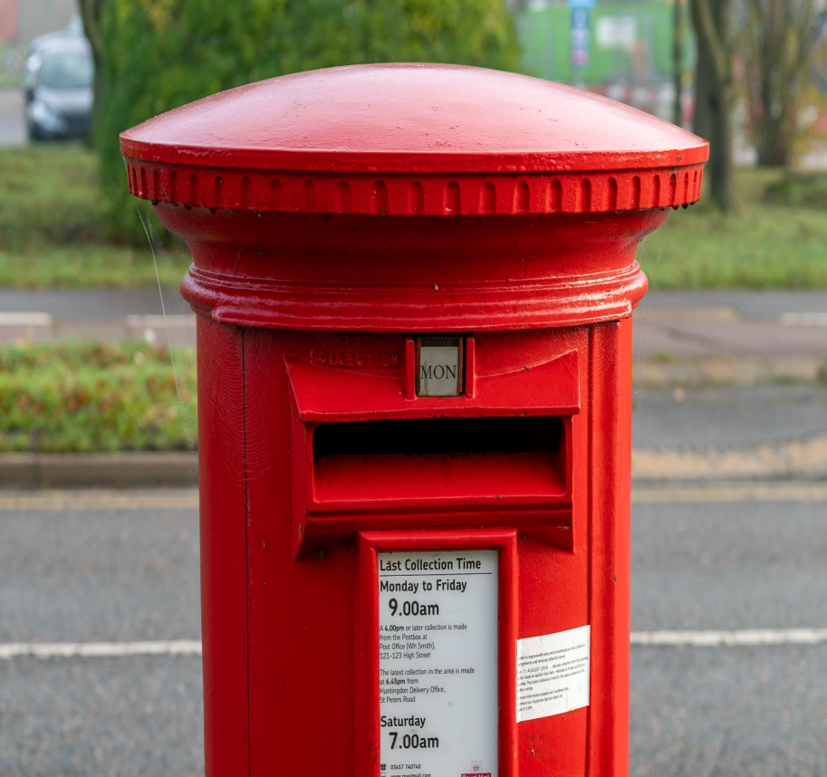 The Classic British Red Letter Box